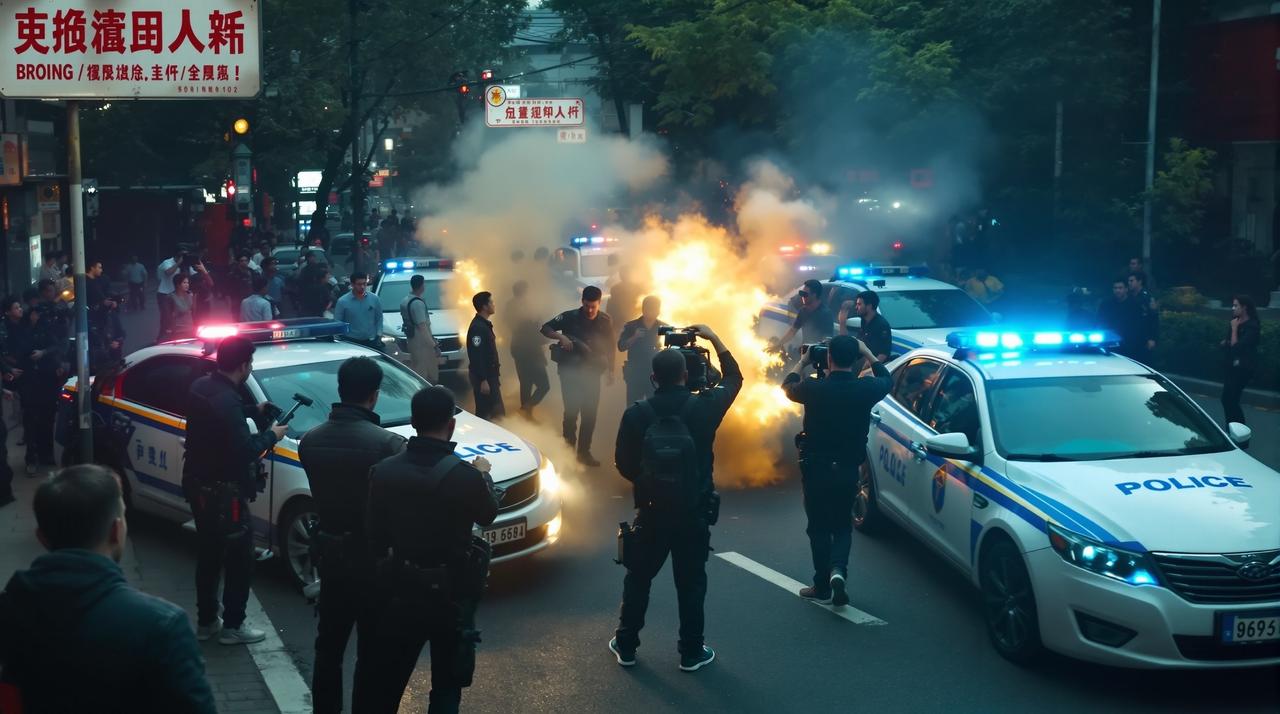 911吃瓜导航 - 某剧组在拍摄地发生冲突，警方介入调查